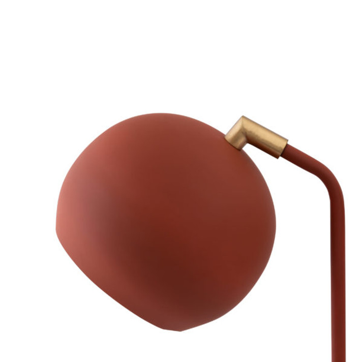 Hubris Table Lamp, Terracotta