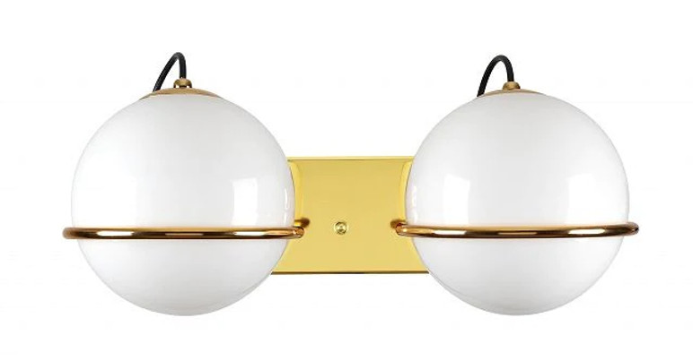 Bordeaux Double Wall Sconce, Gold