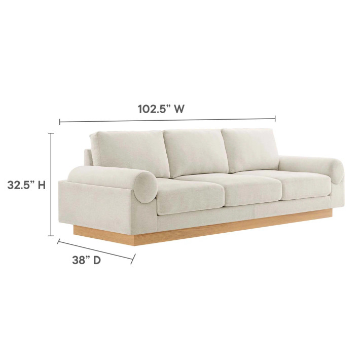 Jovan Upholstered Fabric Sofa