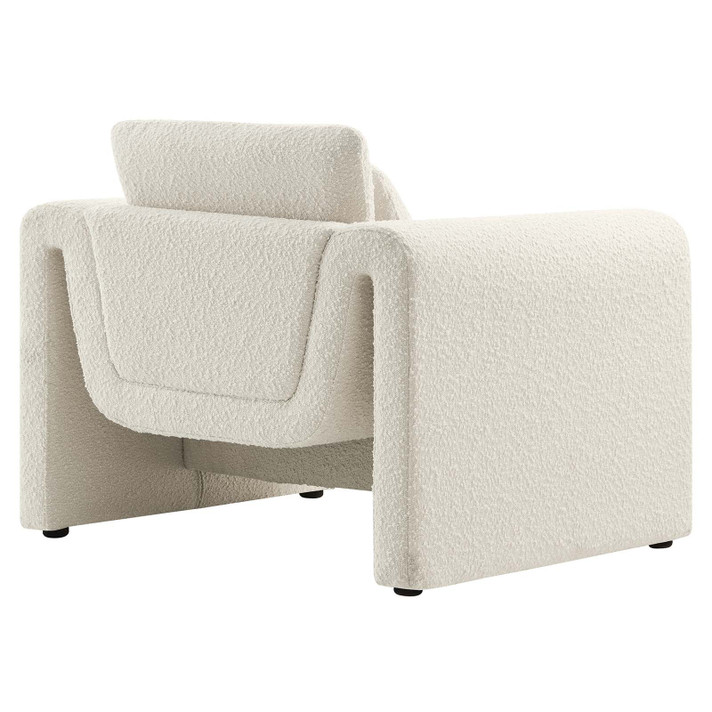 Cyma Boucle Fabric Armchair