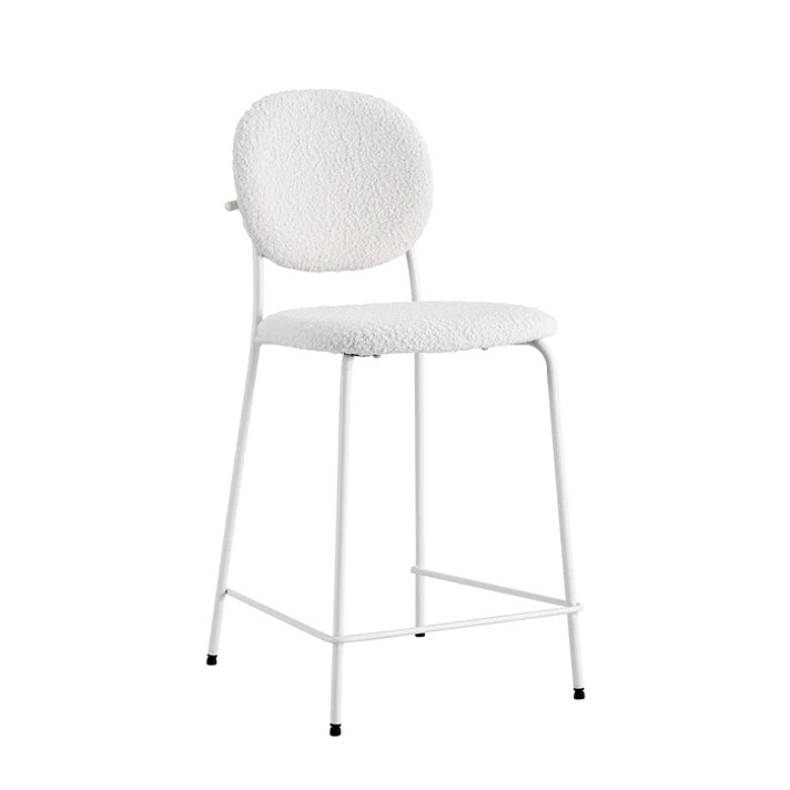 Larissa Boucle Counter Stool, Set of 2