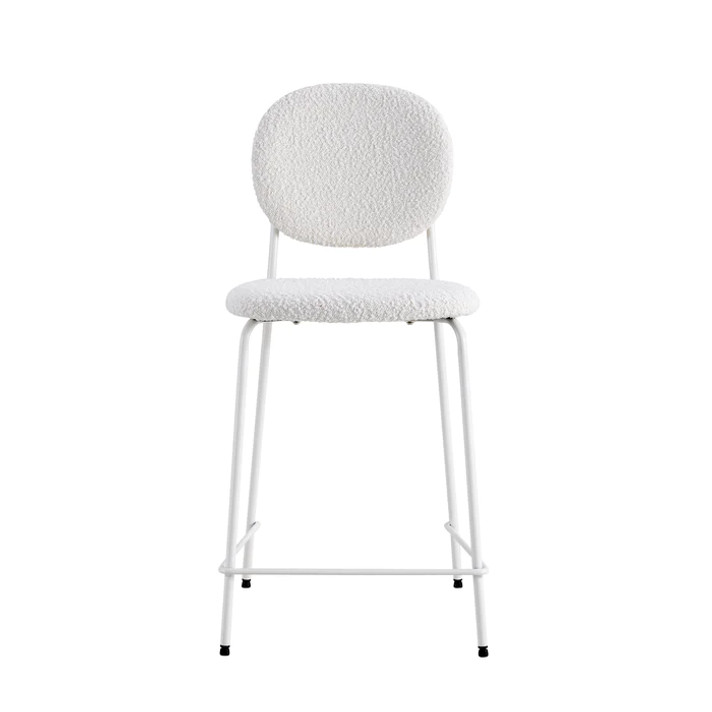 Larissa Boucle Counter Stool, Set of 2