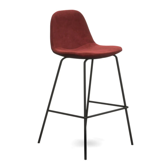 Max Velvet Counter Stool, Set of 2