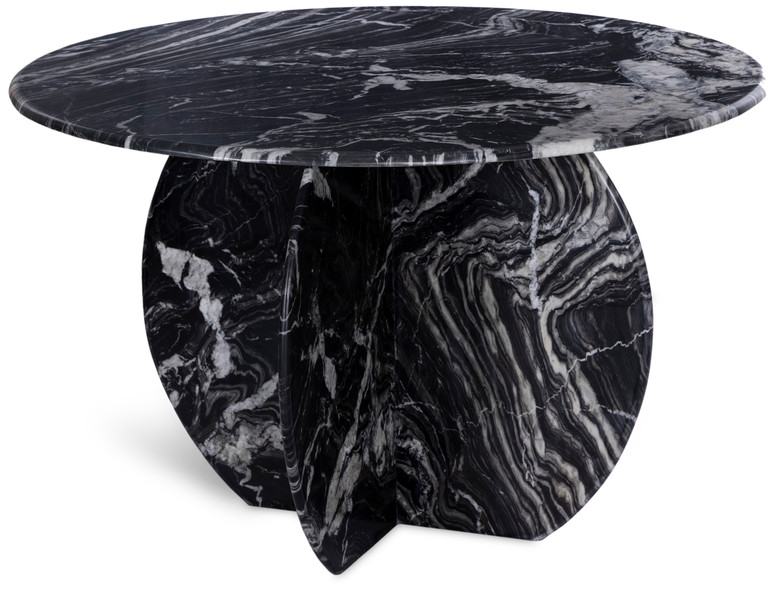 Venturia Black Marble Dining Table