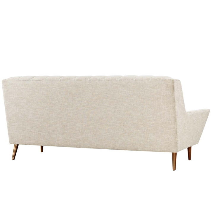 Realm Upholstered Fabric Sofa, Beige
