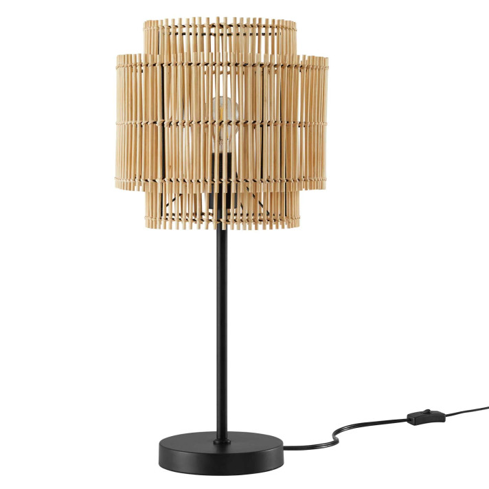 Flourish Bamboo Table Lamp