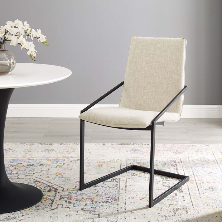 Cradle Upholstered Fabric Dining Chair