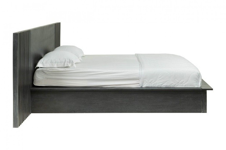 Dorchester Platform Dark Grey Bed with Drawers