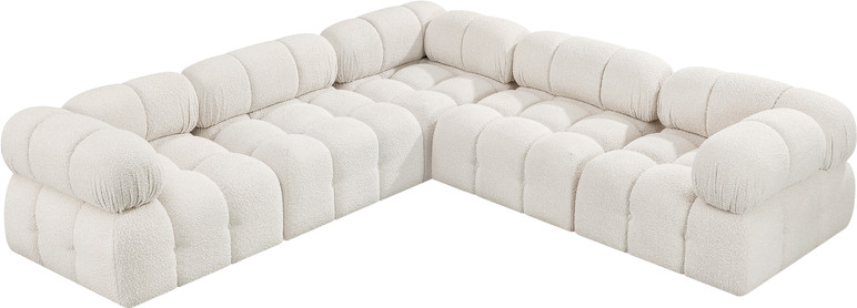 Arnez Boucle Modular Sofa Sectional, Style 5D