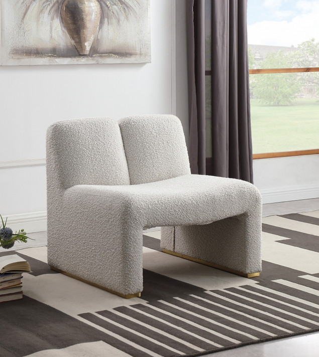 Alva Boucle Accent Chair