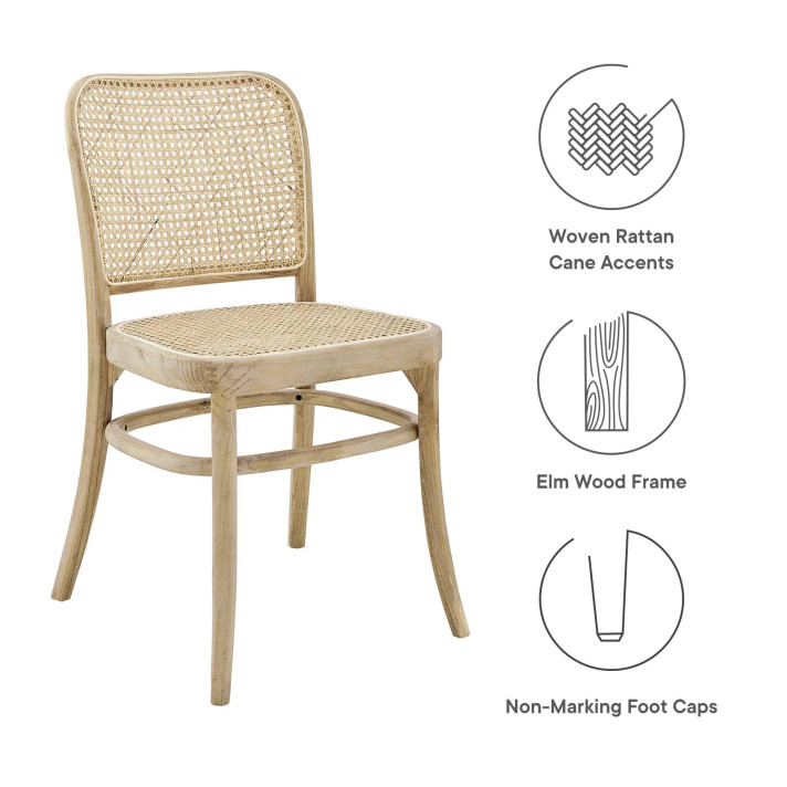 Viola Wood Dining Side Chair