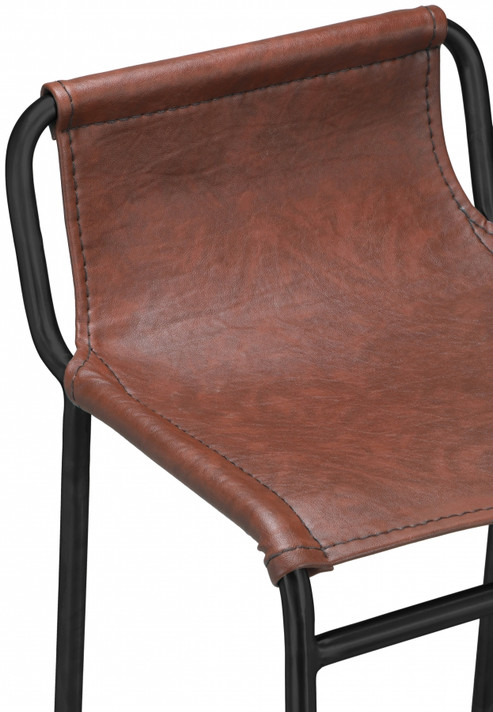 Dexter Vegan Leather Counter Stool