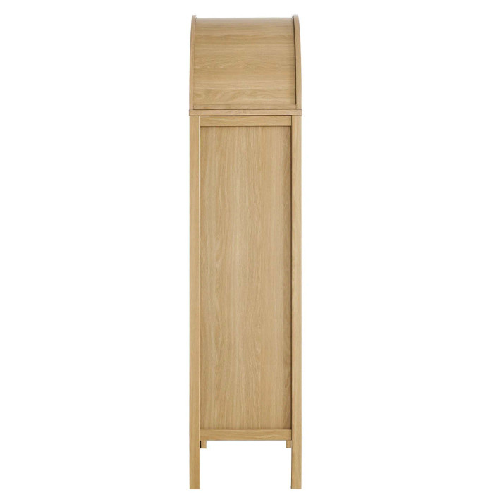 Venessa Tall Arched Storage Display Cabinet