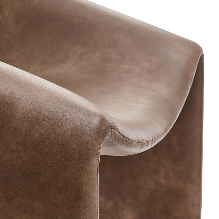 Pulse Vegan Leather Accent Chair