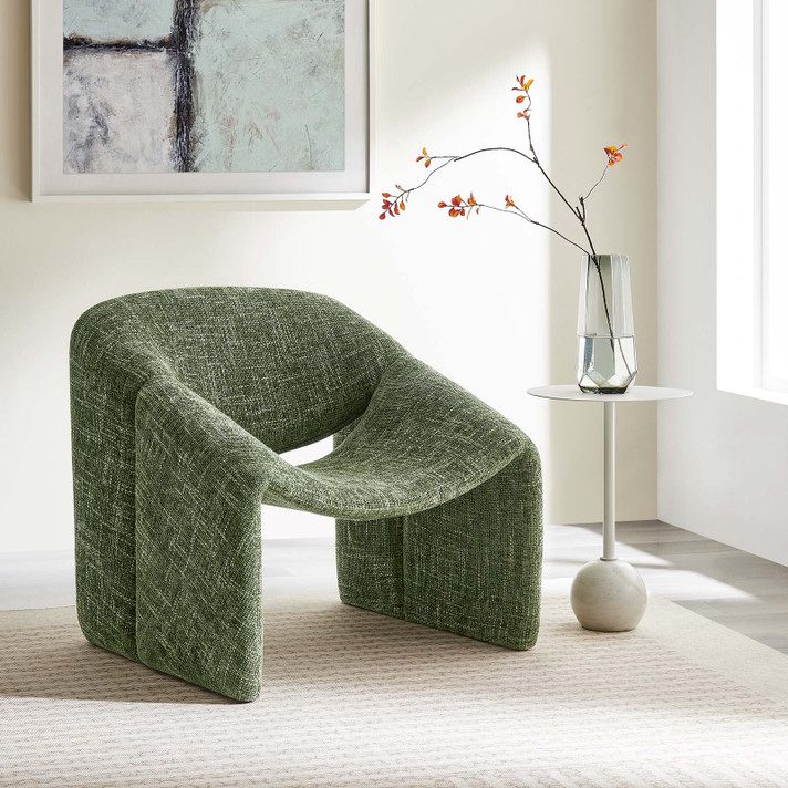 Pulse Chenille Upholstered Accent Chair