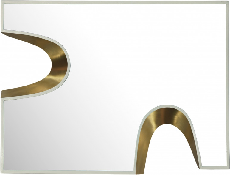 Puzzle Mirror Gold, Large