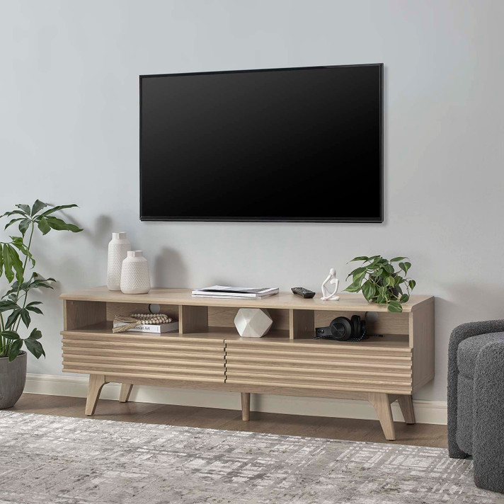 Frank Lloyd 60" 3-Shelf TV Stand