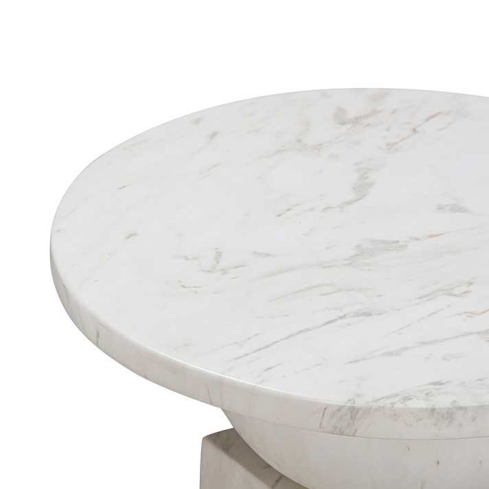 VIP Marble Print Indoor / Outdoor Side Table