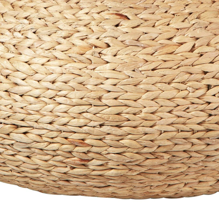 Thacker Water Hyacinth Fiber Woven Coffee Table