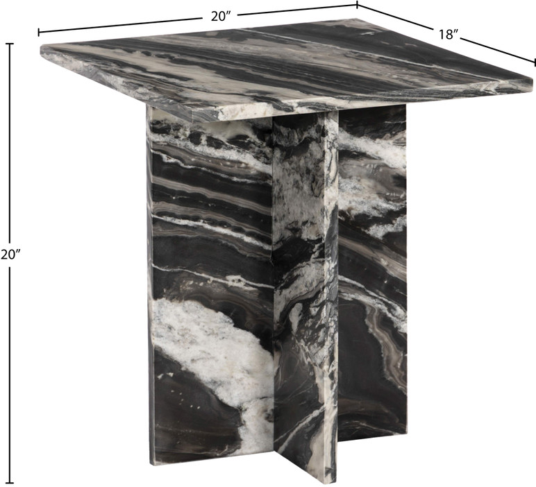 Veneto Marble Side Table