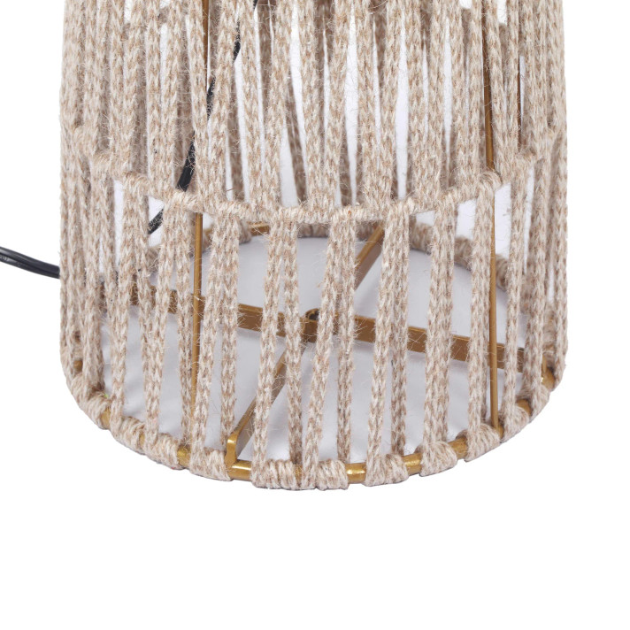 Balmy Cream Natural Jute Floor Lamp