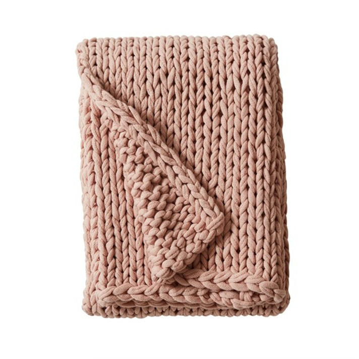 Chunky Double Knit Handmade Throw Blanket