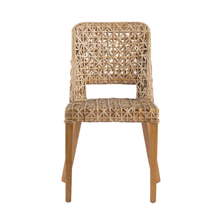 Lolo Woven Rattan Dining Side Chair