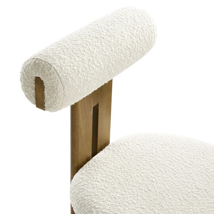 Torey Boucle Fabric Dining Chair, Set of 2