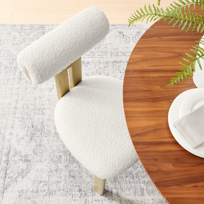 Torey Boucle Fabric Dining Chair, Set of 2