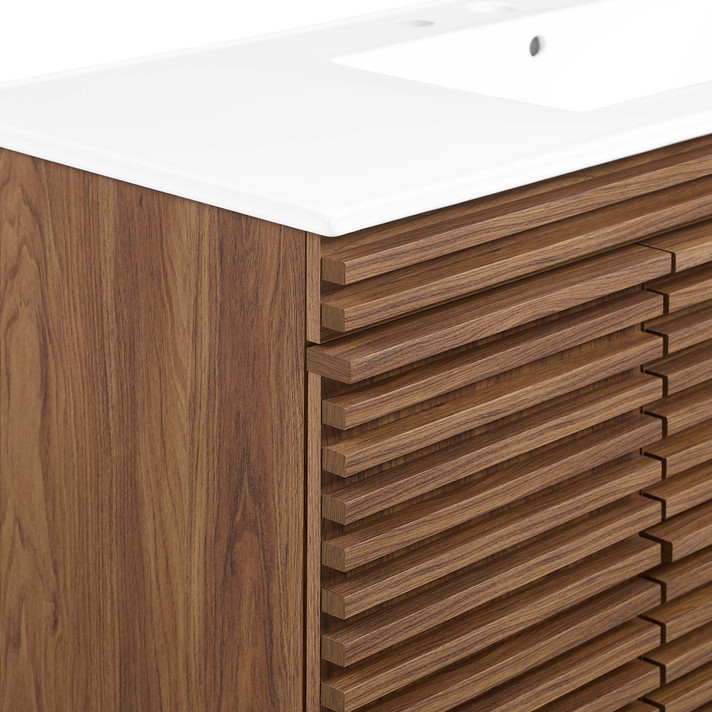Frank Lloyd 48" Single Wall-Mount Bathroom Vanity