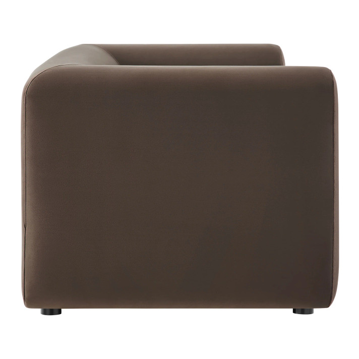 Maxwell 89" Performance Velvet Upholstered Sofa