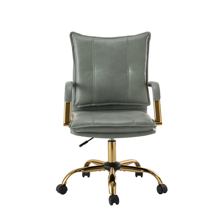 Mason Office Chair, Gold Frame