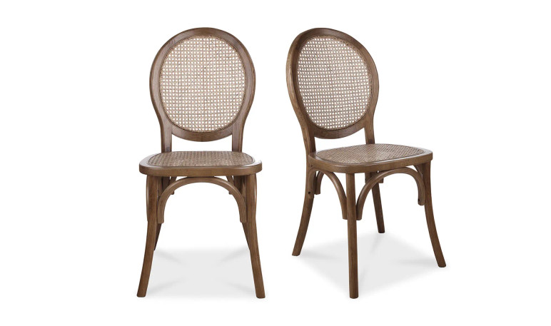 Olivia Dining Chair Brown - Set of 2
