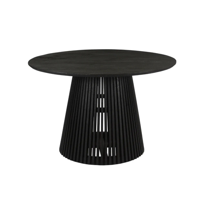 Sardis Mango Wood Dining Table, Black