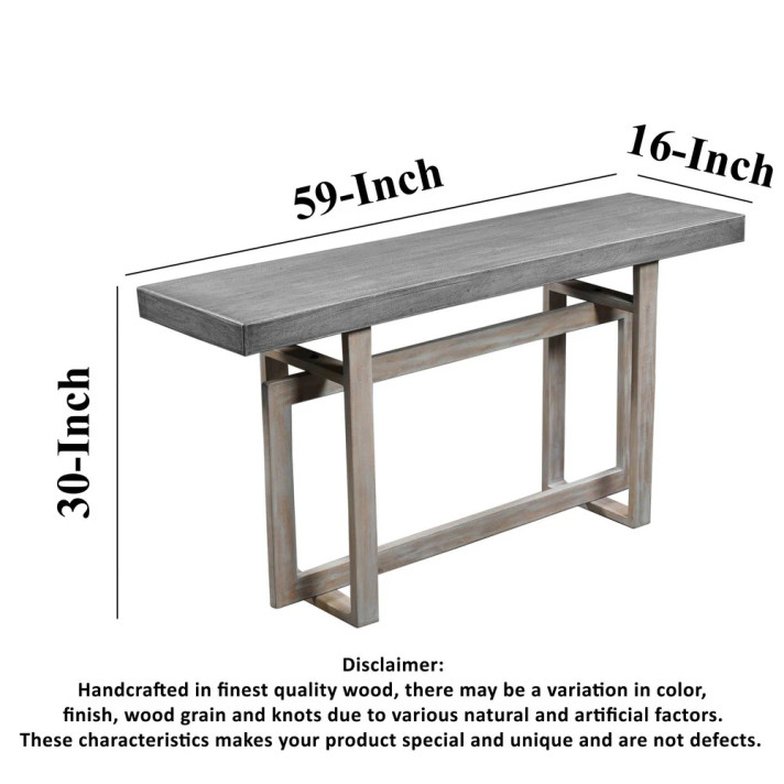 Loraine 59 Inch Artisan Sideboard Console