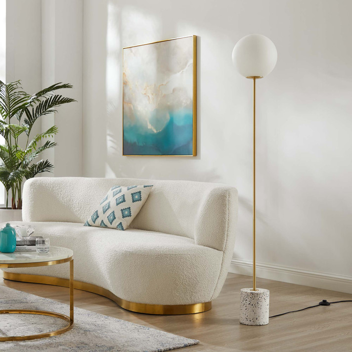 Lancaster Terrazzo Floor Lamp