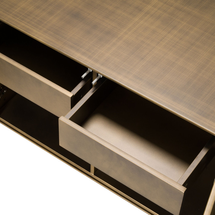 Soliman Modern Antique Brass Buffet