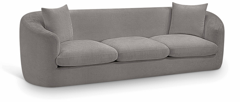 Kimberly Sofa 92.5" Chenille Fabric Upholstered Sofa