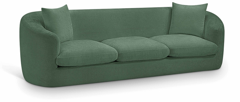 Kimberly Sofa 92.5" Chenille Fabric Upholstered Sofa
