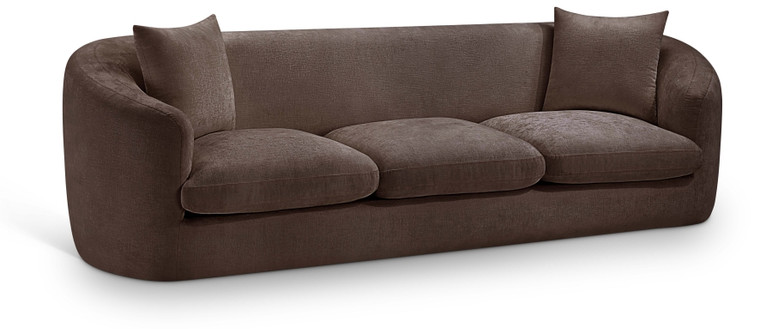 Kimberly Sofa 92.5" Chenille Fabric Upholstered Sofa