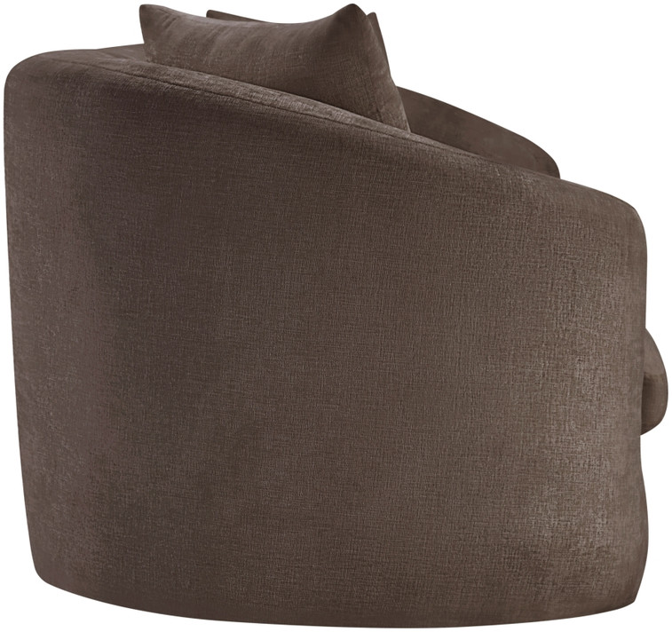 Kimberly Sofa 92.5" Chenille Fabric Upholstered Sofa