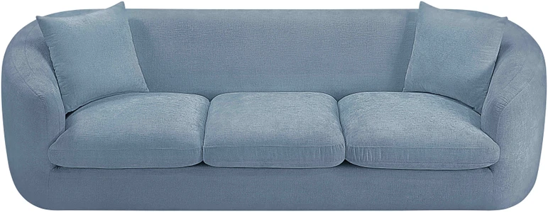 Kimberly Sofa 92.5" Chenille Fabric Upholstered Sofa