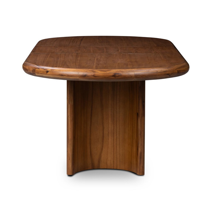 Holland Extension Dining Table, Seasoned Brown