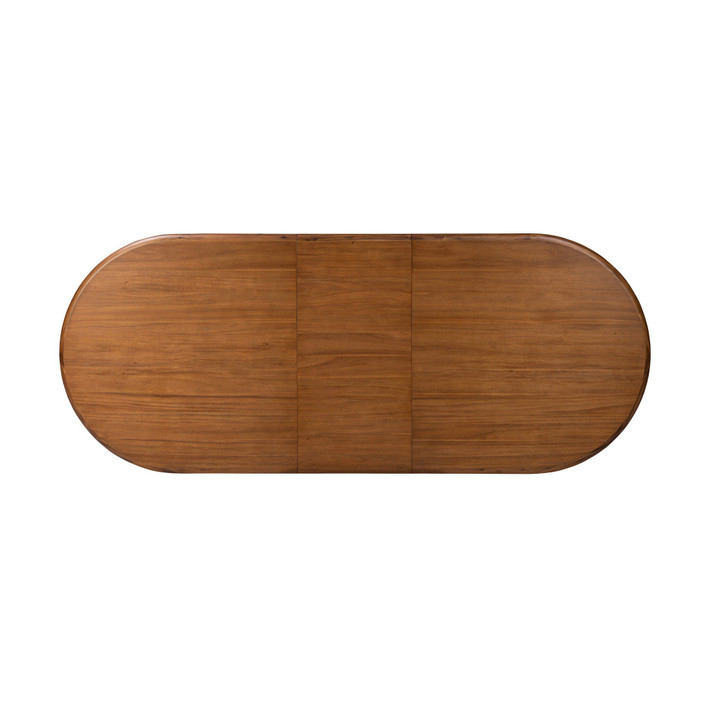 Holland Extension Dining Table, Seasoned Brown