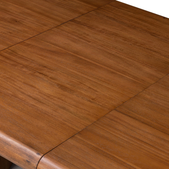 Holland Extension Dining Table, Seasoned Brown