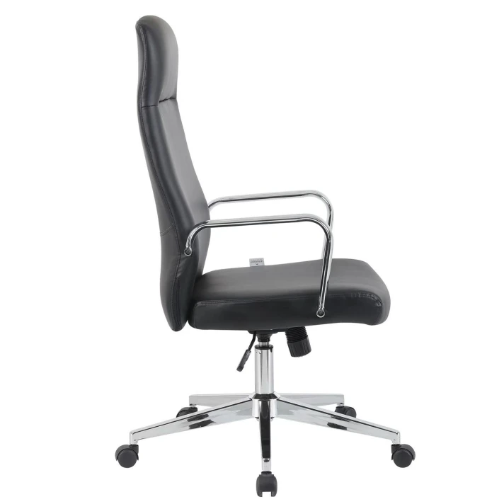 Flax Office Chair Adjustable Height and Tilt, Black
