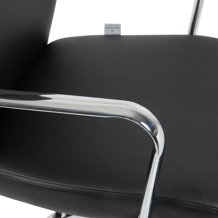 Flax Office Chair Adjustable Height and Tilt, Black
