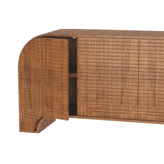 Tessa 72" Solid Wood Sideboard in Walnut