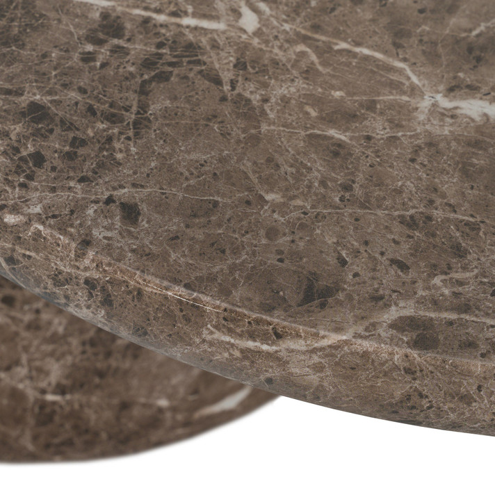 Kismet Faux Marble Concrete Coffee Table