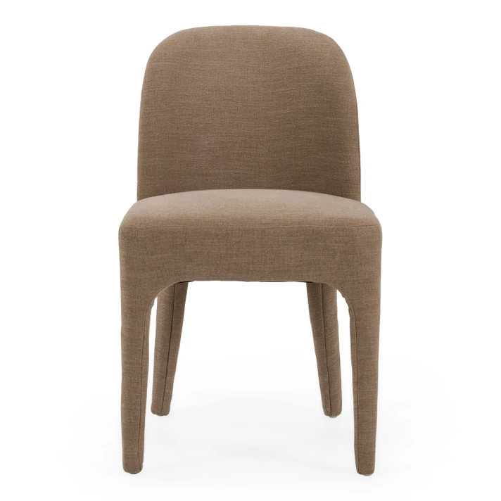 Braxton Tan Fabric Dining Chair, Set of 2